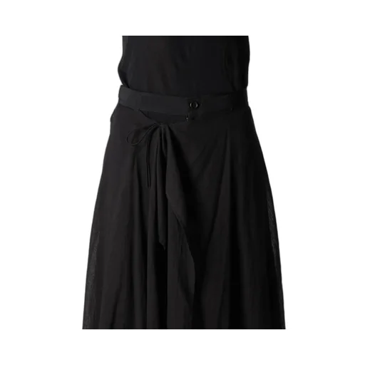 Ta/Pe Crepe De Chine 2 Layered Flare Pants