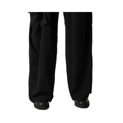 Ta/Pe Crepe De Chine R Draped Wide Pants