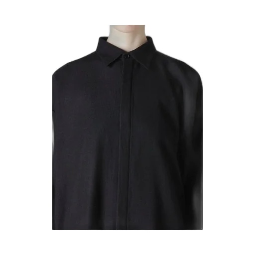 Wool Viyella Double Placket Blouse
