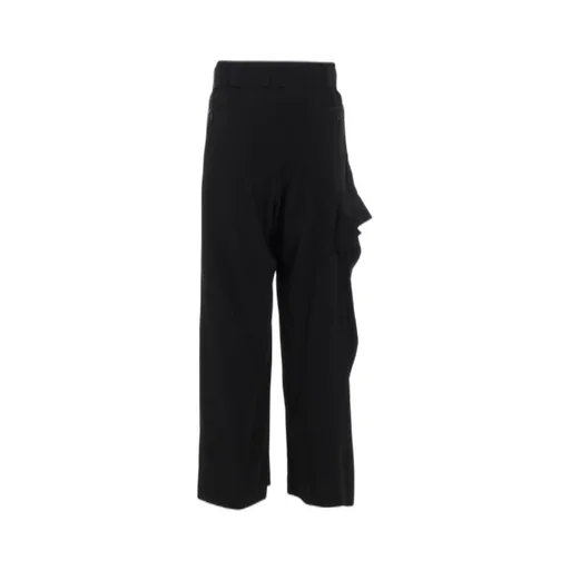 Ta/Pe Crepe De Chine R Draped Wide Pants