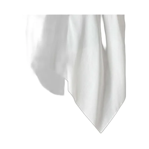 Cu/Mo Kersey Unbalance Draped Blouse
