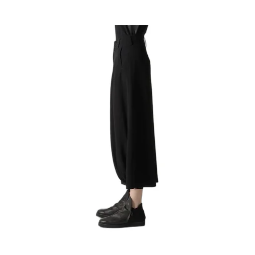 Ta/Pe Crepe De Chine F Gathered Pants