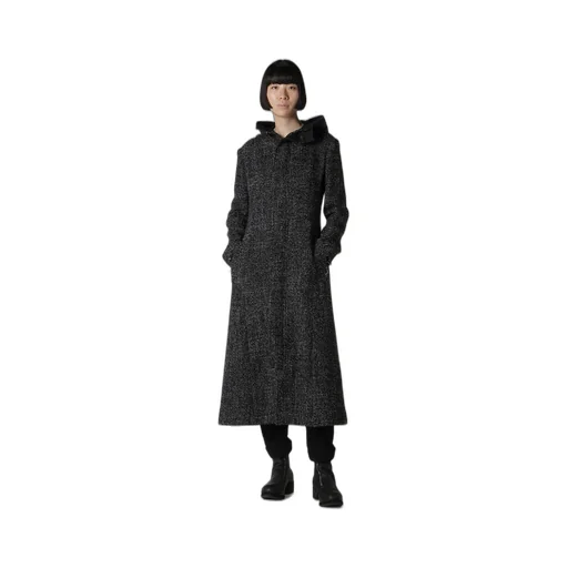 Shrinked Wool Serge Cuffed Hem Pants