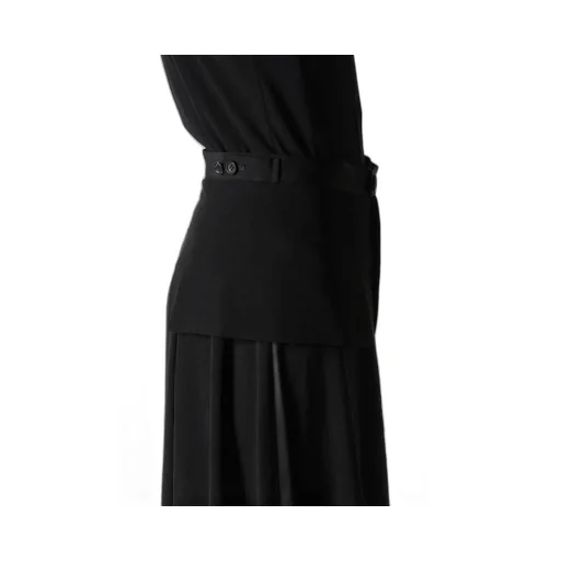 Ta/Pe Crepe De Chine Flare Pants