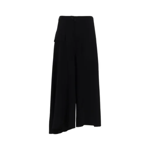 Ta/Pe Crepe De Chine Flare Pants