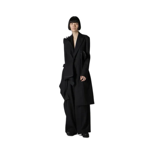 W/Saxony R Draped Wide Pants