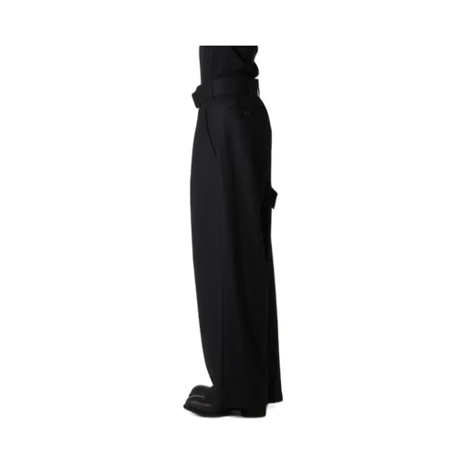 W/Saxony R Draped Wide Pants