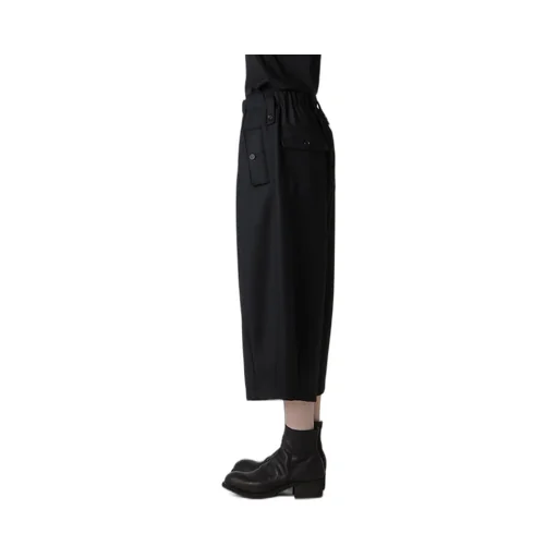 W/Saxony Flap D Wide Pants