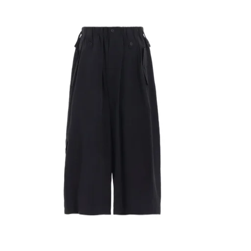 Ny/Si Taffeta Flap D Wide Pants