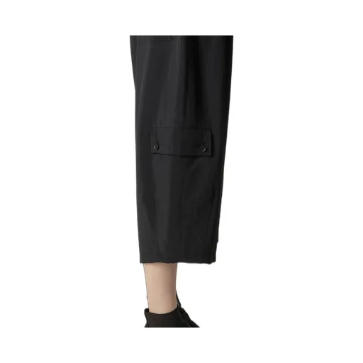 Ny/Si Taffeta Flap D Wide Pants