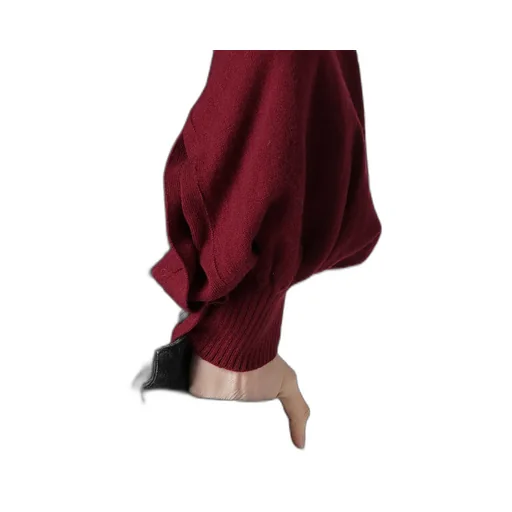 Permanganate Bleached Denim Backside Flared Wide Pants