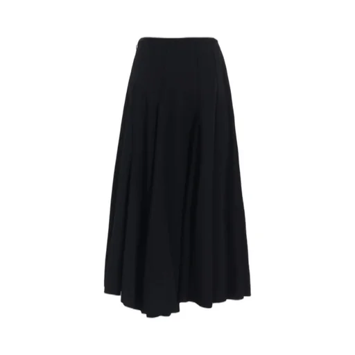 Gabardine Flared Skirt