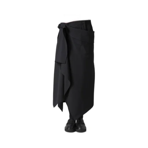 Gabardine 2Way Suspender Skirt