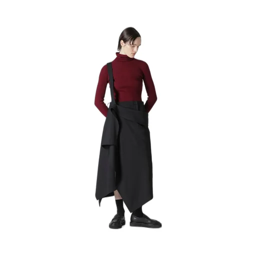 Gabardine 2Way Suspender Skirt
