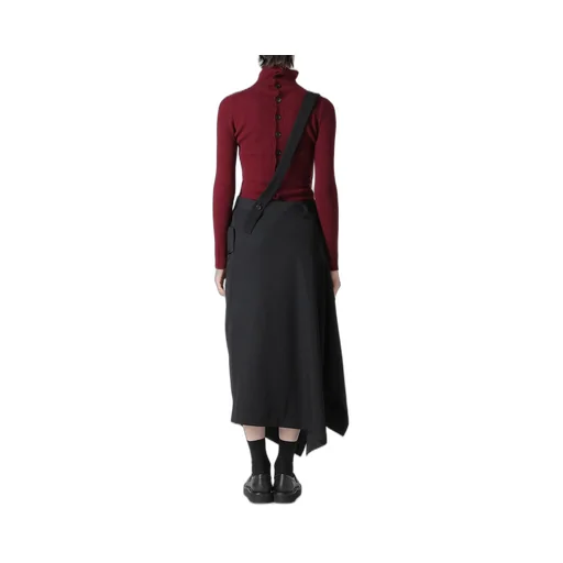 Gabardine 2Way Suspender Skirt