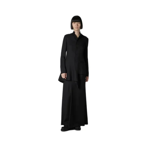 Viscose Twill Diagonal Cutting Long Skirt