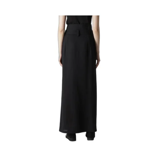 Soft Wool A High Waist Skirt