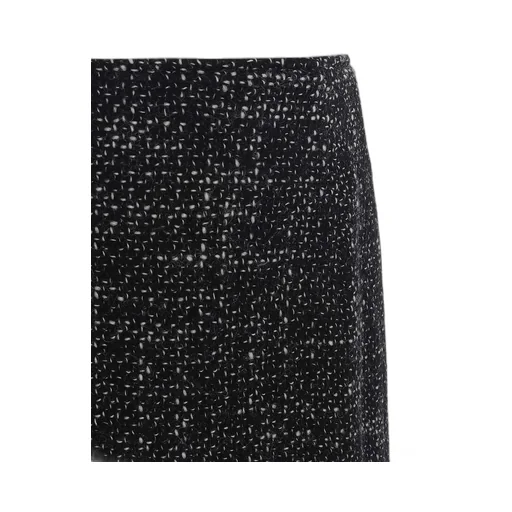 Handmade Tweed Back Zipper Skirt