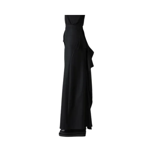 W/Saxony B Draped High Waist Skirt