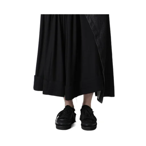 11.5Oz Denim L Cut Off Combination Skirt