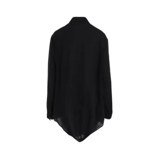 Soft Lawn Hem Puff Shirt