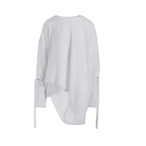 Soft Lawn Blouse With D-Rings