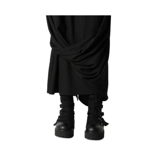 Milled Gabardine Twist Skirt