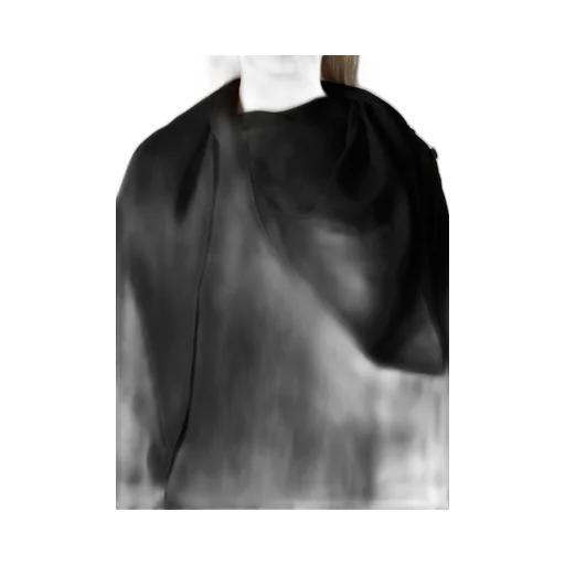 Milled Gabardine Draped Overall