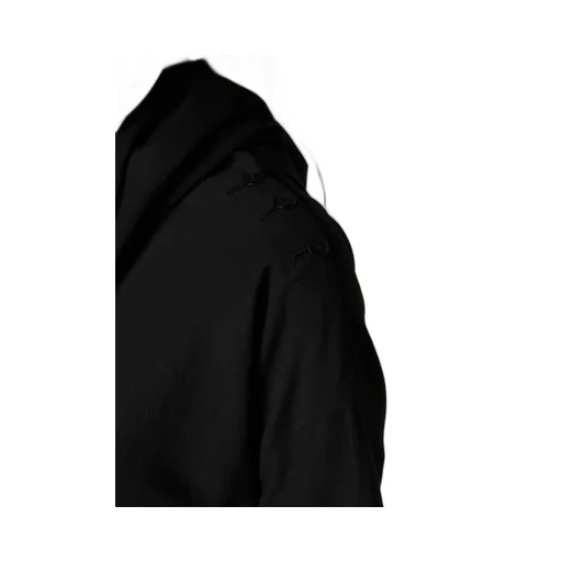Milled Gabardine Draped Overall