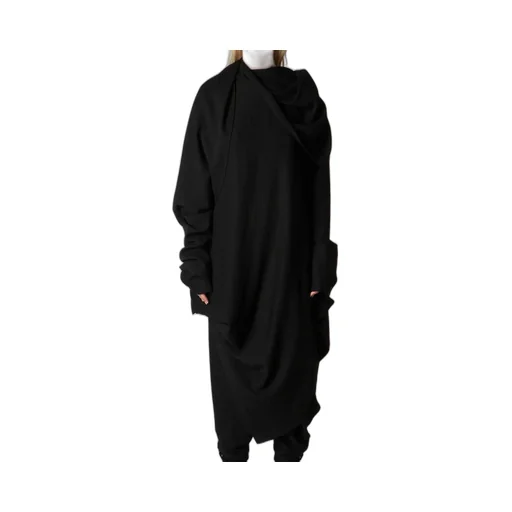 Milled Gabardine Draped Overall