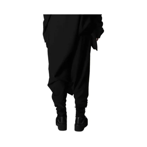 Milled Gabardine Draped Overall