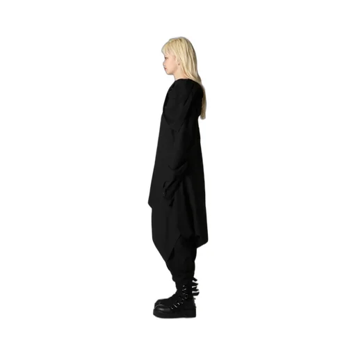 Milled Gabardine Draped Overall