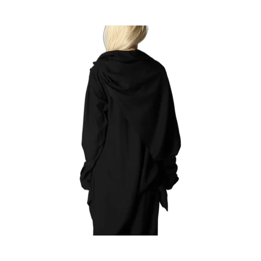 Milled Gabardine Draped Overall