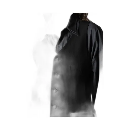 Milled Gabardine Darts Vest