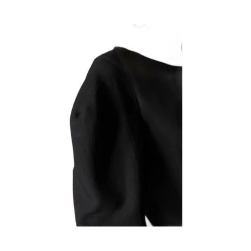 Milled Gabardine Twist Dress