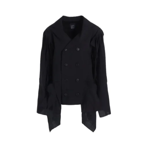Tropical Pleats Sleeve Jacket