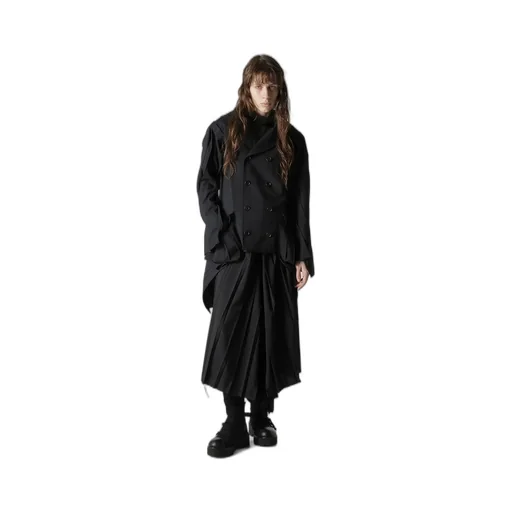 Tropical Pleats Sleeve Jacket