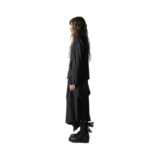 Tropical Pleats Sleeve Jacket