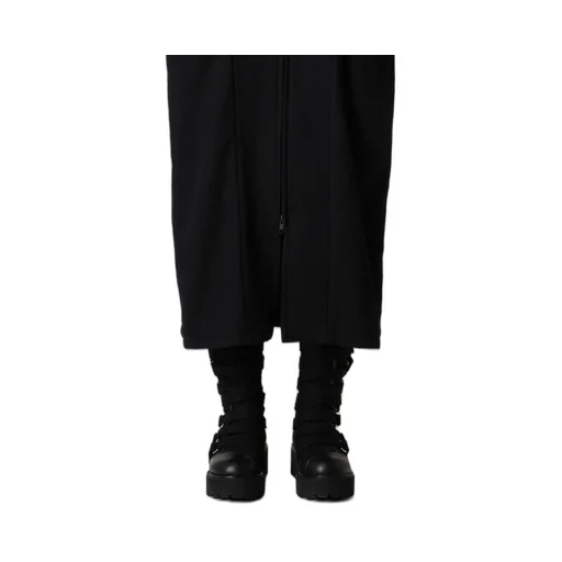 Shrinked Serge Balloon Sleeve Coat