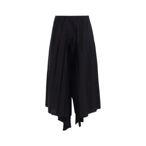 Tropical Pleats Wide Pants