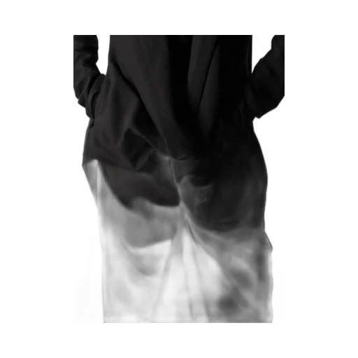 Milled Gabardine Twist Dress With Scarf