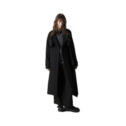 Milled Gabardine Frilled Pants