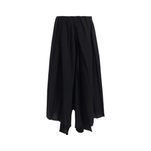 Tropical Pleats Wide Pants