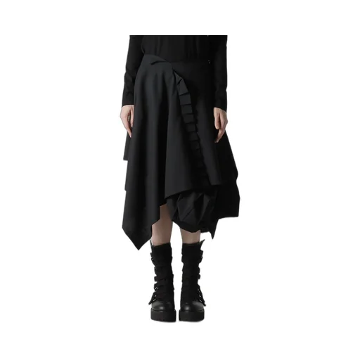 Tropical Pleats Conbination Skirt