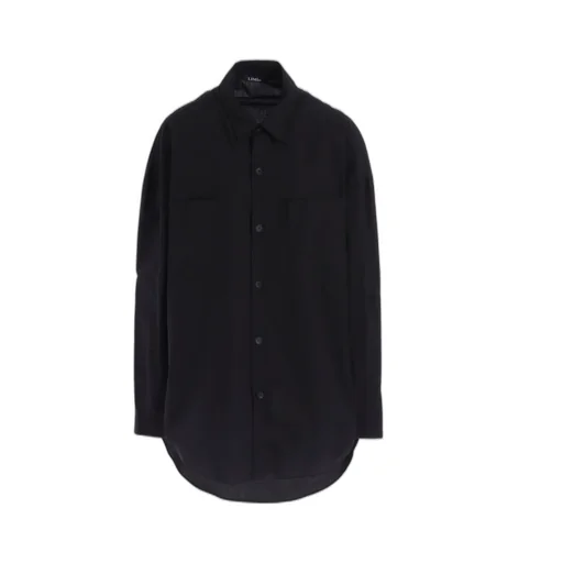 Typewriter Double Collar Shirt