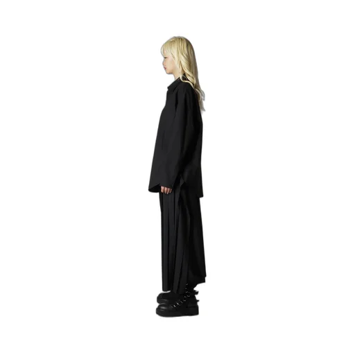 Typewriter Double Collar Shirt