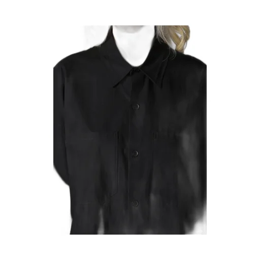 Typewriter Double Collar Shirt
