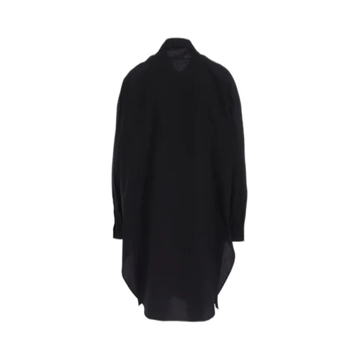 Typewriter Shoulder Top Tuck Shirt