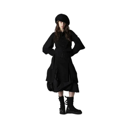 Damaged Denim Designed Sleeve Jacket