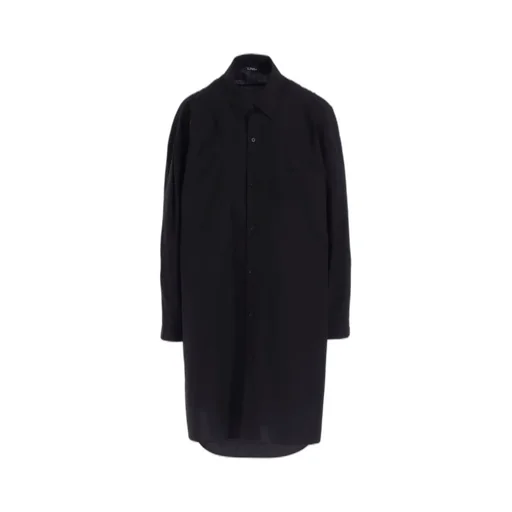 Typewriter Shoulder Top Tuck Shirt